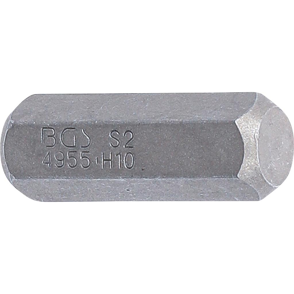 Bit | Antrieb Außensechskant 10 mm (3/8&quot;) | Innensechskant 10 mm