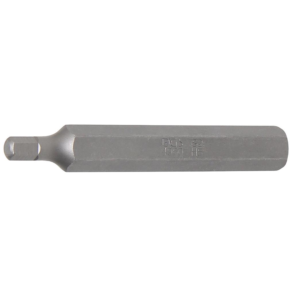 Bit | Länge 75 mm | Antrieb Außensechskant 10 mm (3/8&quot;) | Innensechskant 5 mm