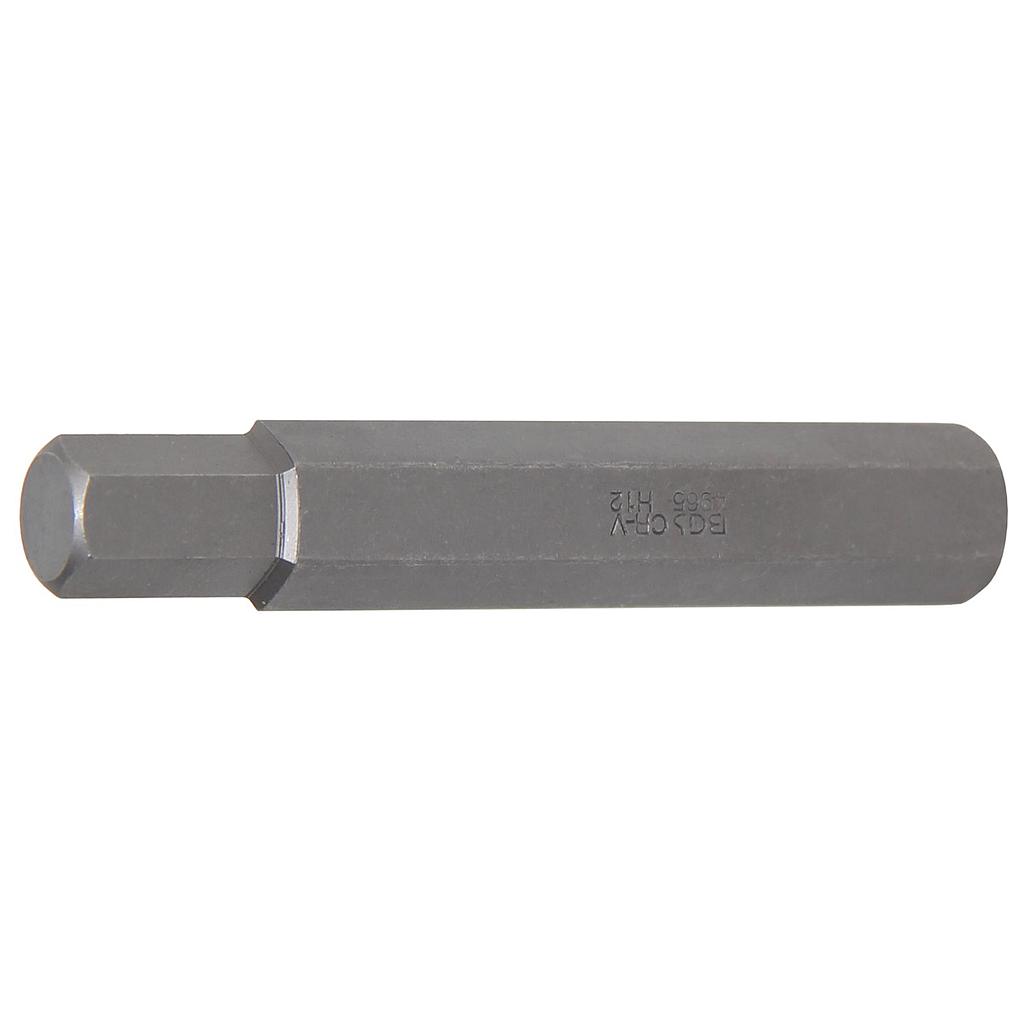 Bit | Länge 75 mm | Antrieb Außensechskant 10 mm (3/8&quot;) | Innensechskant 12 mm