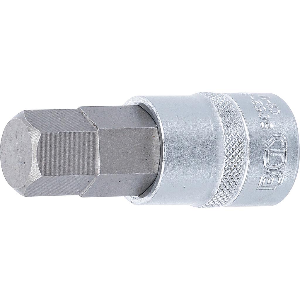 Bit-Einsatz | Antrieb Innenvierkant 12,5 mm (1/2&quot;) | Innensechskant 18 mm