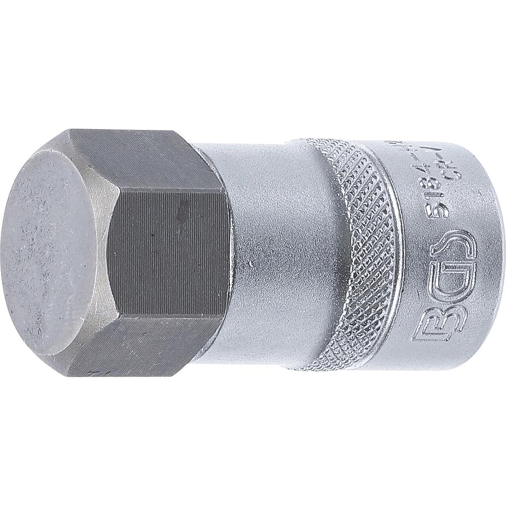 Bit-Einsatz | Antrieb Innenvierkant 12,5 mm (1/2&quot;) | Innensechskant 26 mm
