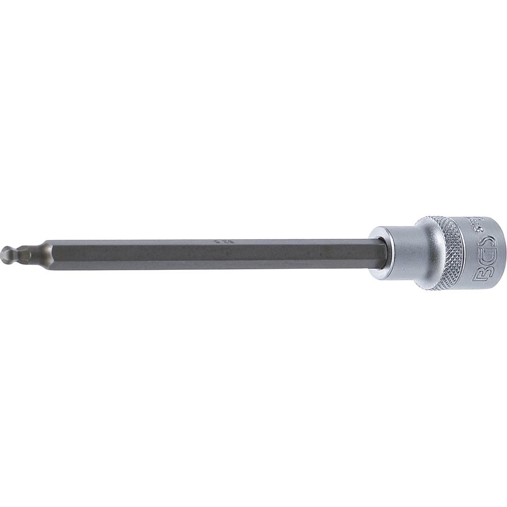 Bit-Einsatz | Länge 160 mm | Antrieb Innenvierkant 12,5 mm (1/2&quot;) | Innensechskant mit Kugelkopf 5 mm