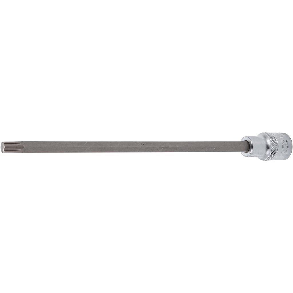 Bit-Einsatz | Länge 240 mm | Antrieb Innenvierkant 12,5 mm (1/2&quot;) | Keil-Profil (für RIBE) M8