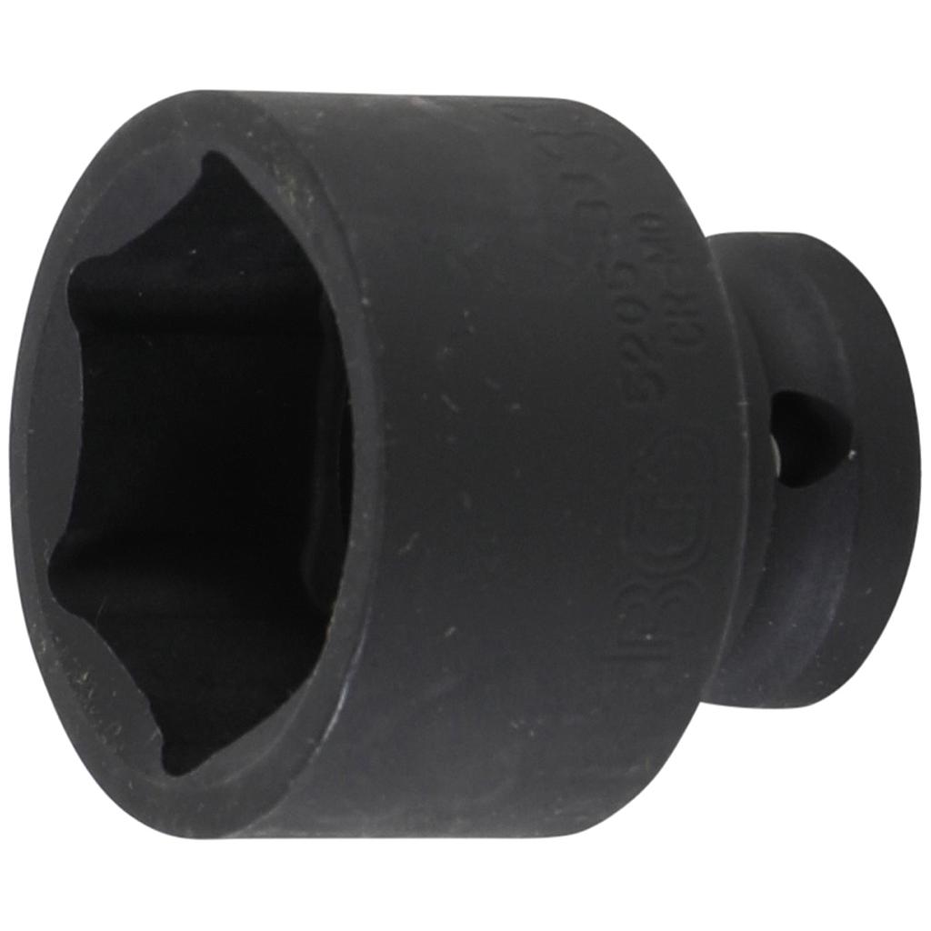 Kraft-Steckschlüssel-Einsatz Sechskant | Antrieb Innenvierkant 12,5 mm (1/2&quot;) | SW 33 mm