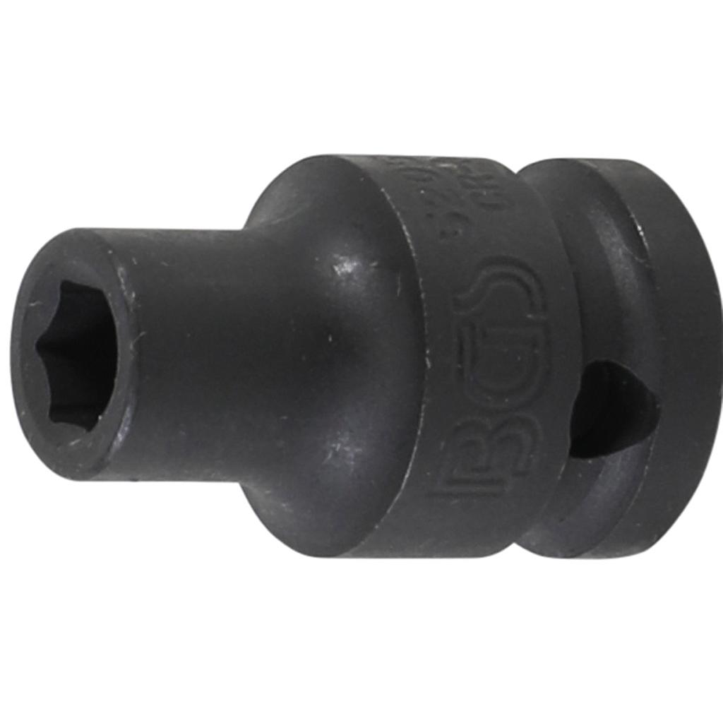 Kraft-Steckschlüssel-Einsatz Sechskant | Antrieb Innenvierkant 12,5 mm (1/2&quot;) | SW 8 mm