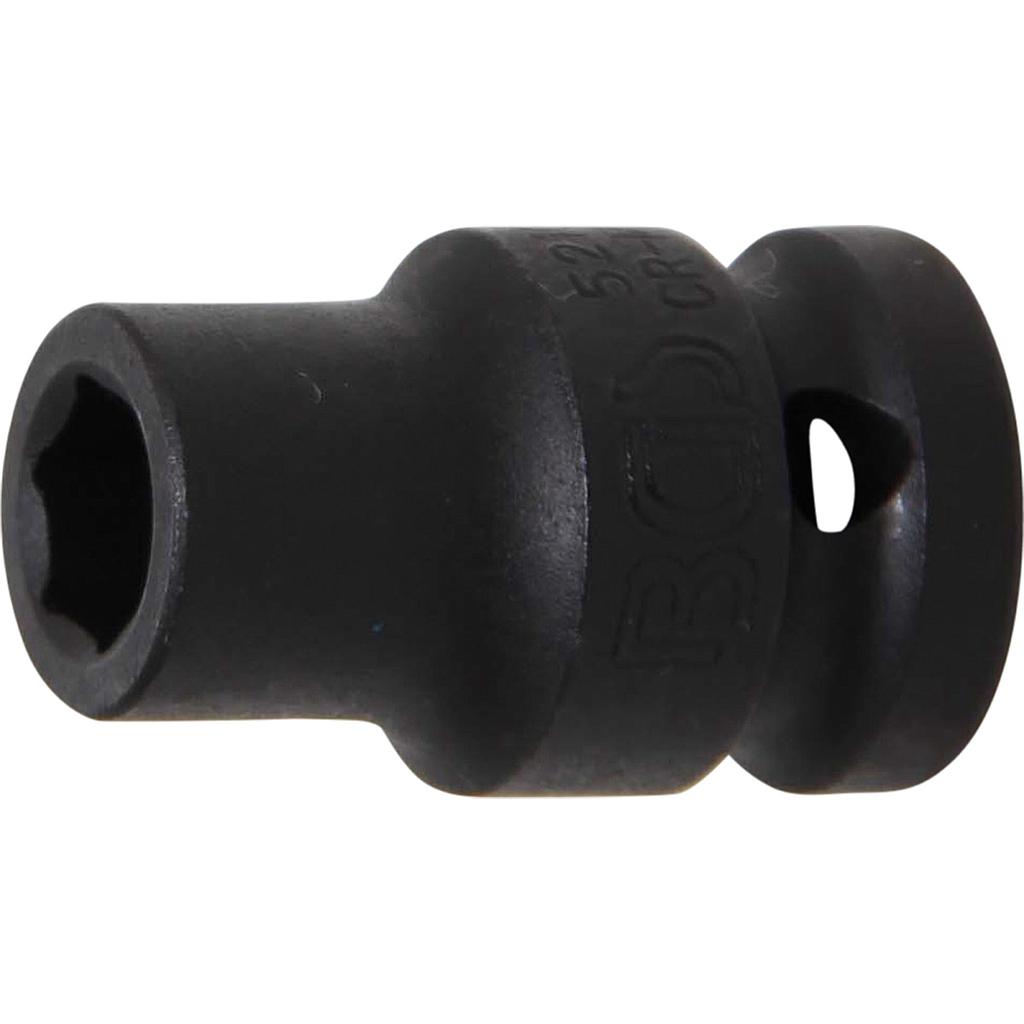 Kraft-Steckschlüssel-Einsatz Sechskant | Antrieb Innenvierkant 12,5 mm (1/2&quot;) | SW 10 mm