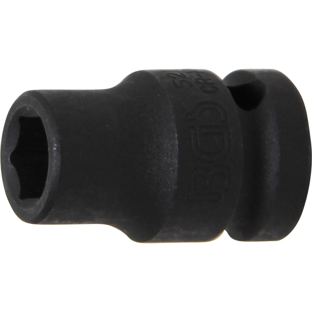 Kraft-Steckschlüssel-Einsatz Sechskant | Antrieb Innenvierkant 12,5 mm (1/2&quot;) | SW 11 mm