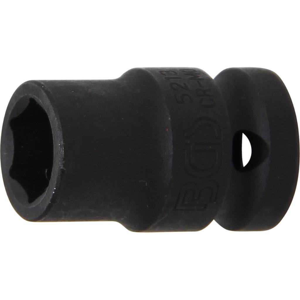 Kraft-Steckschlüssel-Einsatz Sechskant | Antrieb Innenvierkant 12,5 mm (1/2&quot;) | SW 13 mm
