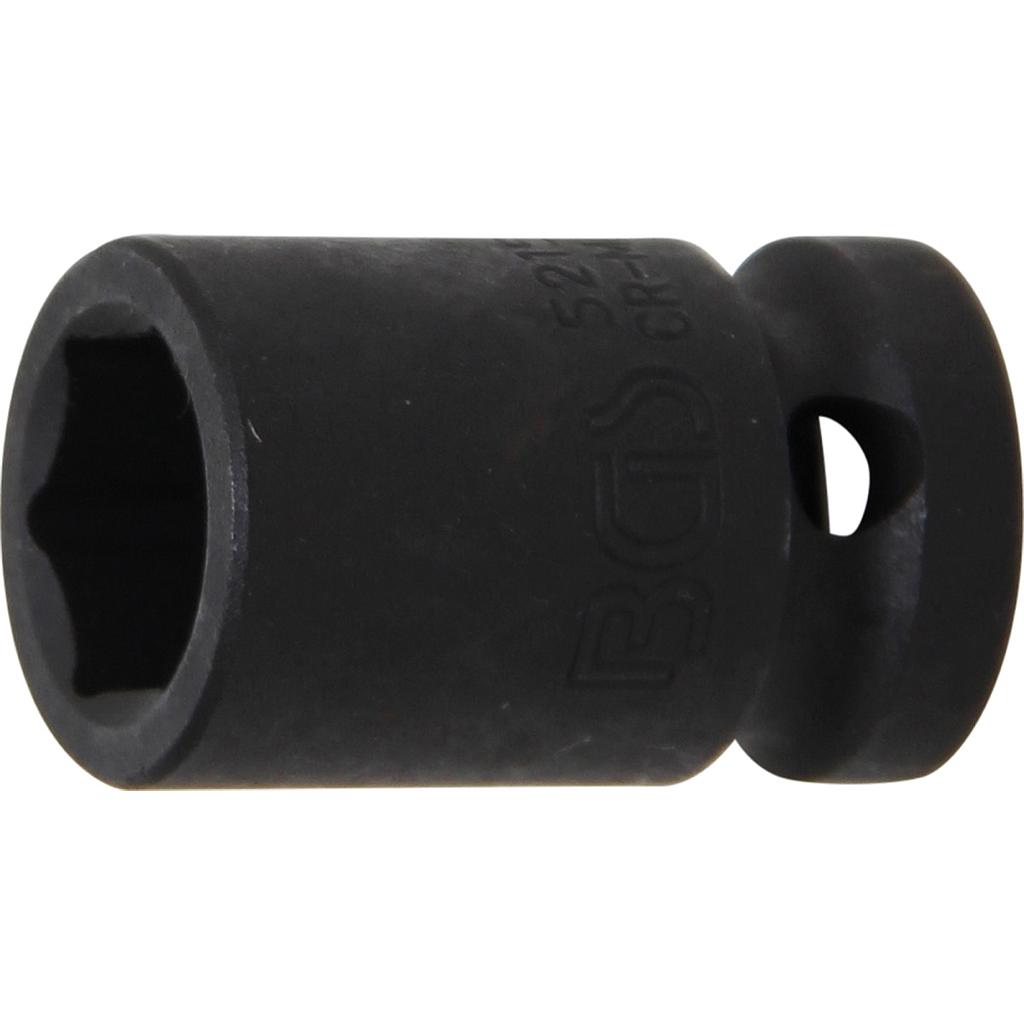 Kraft-Steckschlüssel-Einsatz Sechskant | Antrieb Innenvierkant 12,5 mm (1/2&quot;) | SW 15 mm