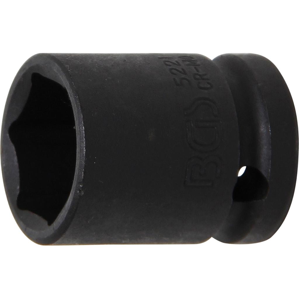 Kraft-Steckschlüssel-Einsatz Sechskant | Antrieb Innenvierkant 12,5 mm (1/2&quot;) | SW 21 mm
