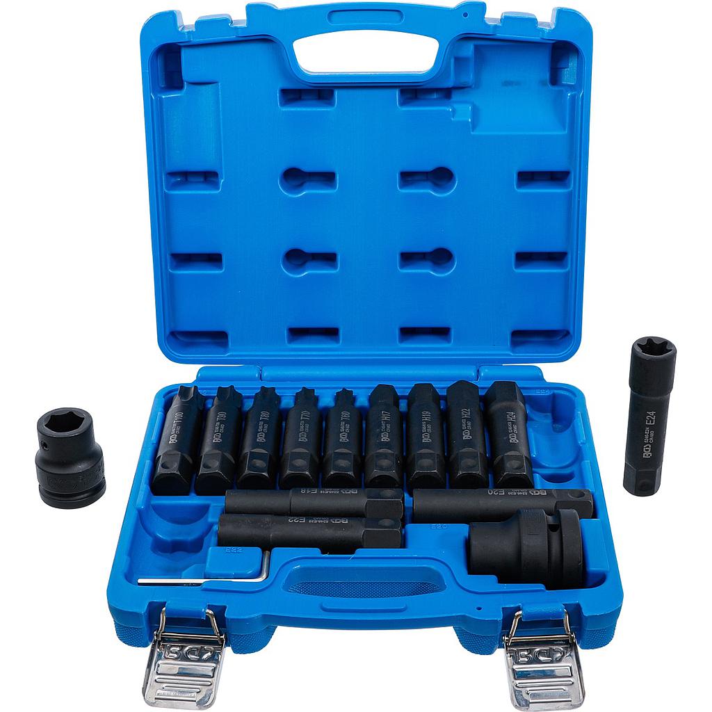Lkw-Bit-Satz | 20 mm (3/4&quot;) + 25 mm (1&quot;) | 16-tlg.