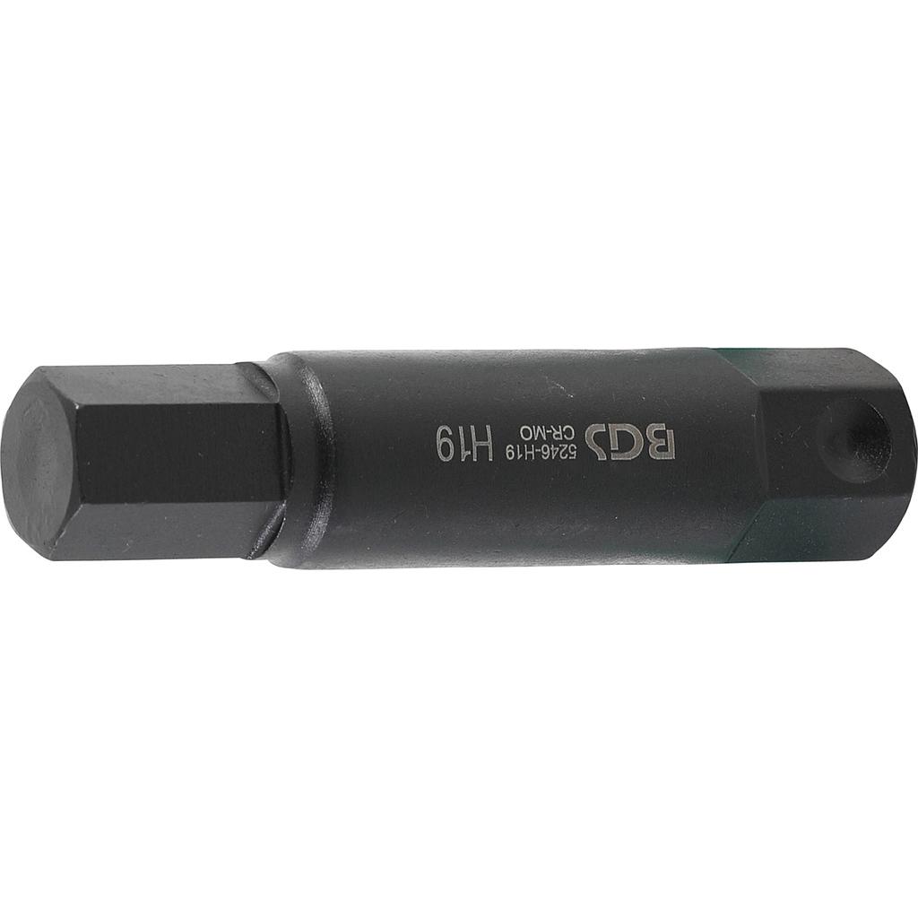 Bit | Länge 100 mm | Antrieb Außensechskant 22 mm | Innensechskant 19 mm