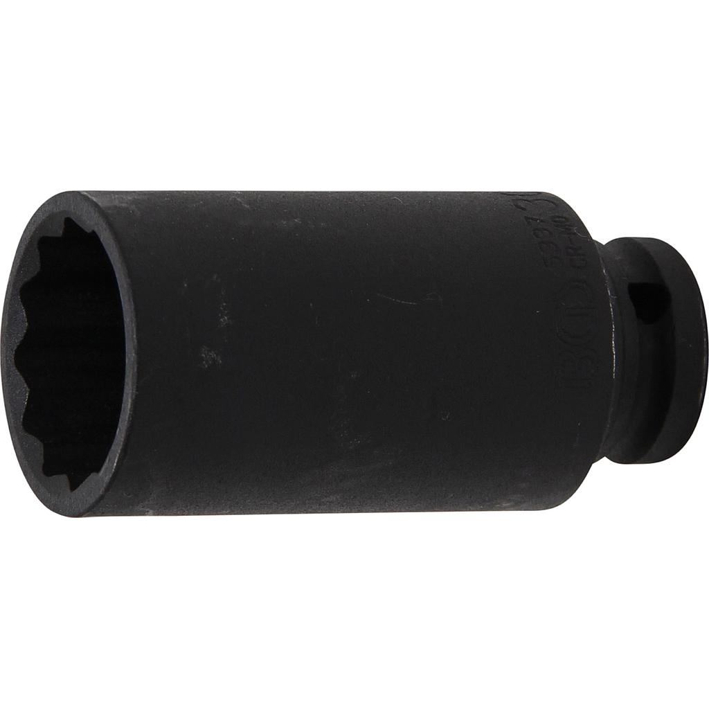 Kraft-Steckschlüssel-Einsatz Zwölfkant | Antrieb Innenvierkant 12,5 mm (1/2&quot;) | SW 30 mm