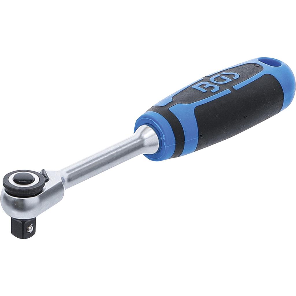 Umschaltknarre | feinverzahnt | Abtrieb Außenvierkant 6,3 mm (1/4&quot;)