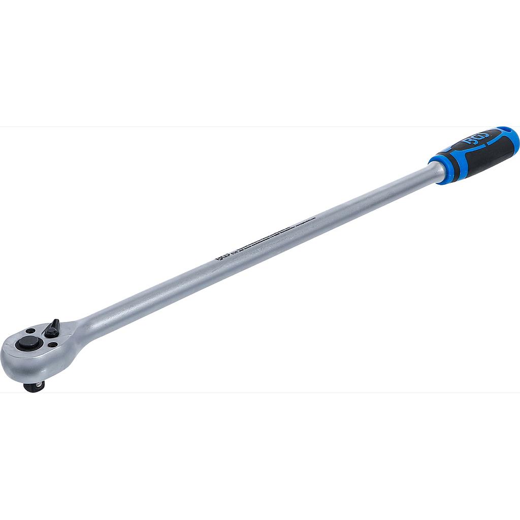 Umschaltknarre | extra lang | Abtrieb Außenvierkant 10 mm (3/8&quot;) | 455 mm