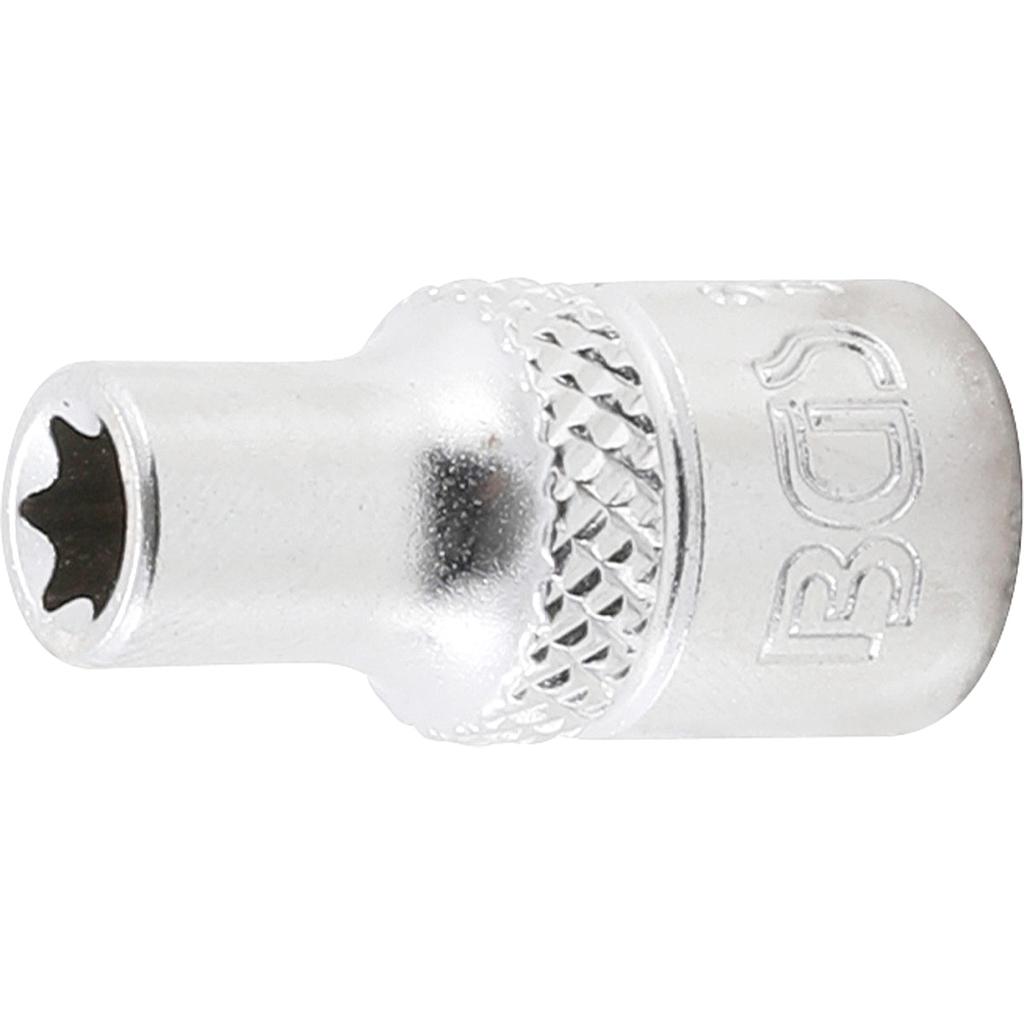 Steckschlüssel-Einsatz E-Profil | Antrieb Innenvierkant 6,3 mm (1/4&quot;) | SW E6