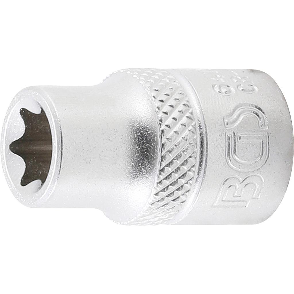 Steckschlüssel-Einsatz E-Profil | Antrieb Innenvierkant 10 mm (3/8&quot;) | SW E10