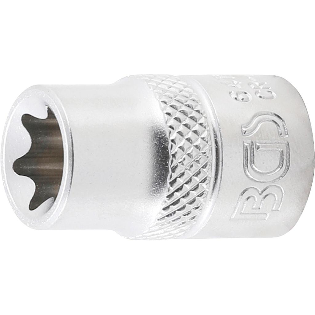Steckschlüssel-Einsatz E-Profil | Antrieb Innenvierkant 10 mm (3/8&quot;) | SW E12
