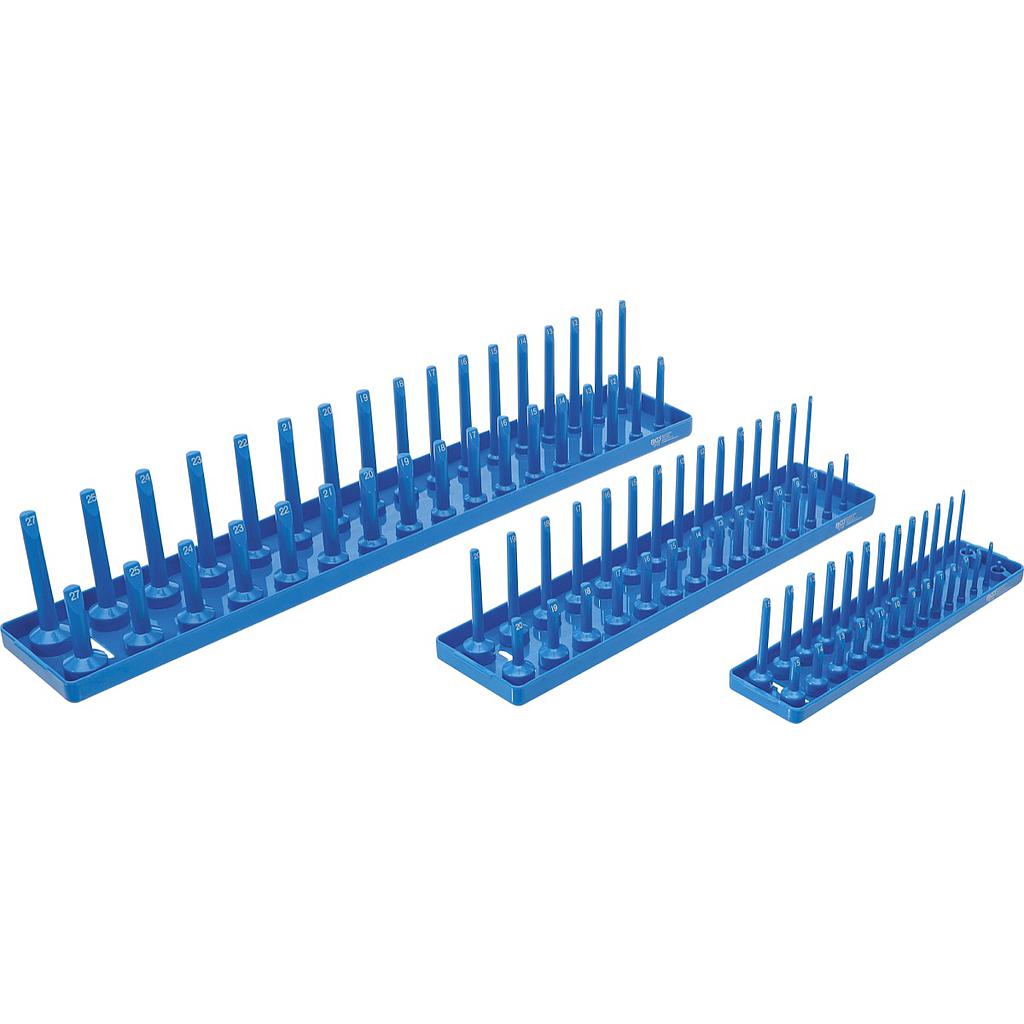 Halter für Steckschlüssel-Einsätze | 3-tlg.