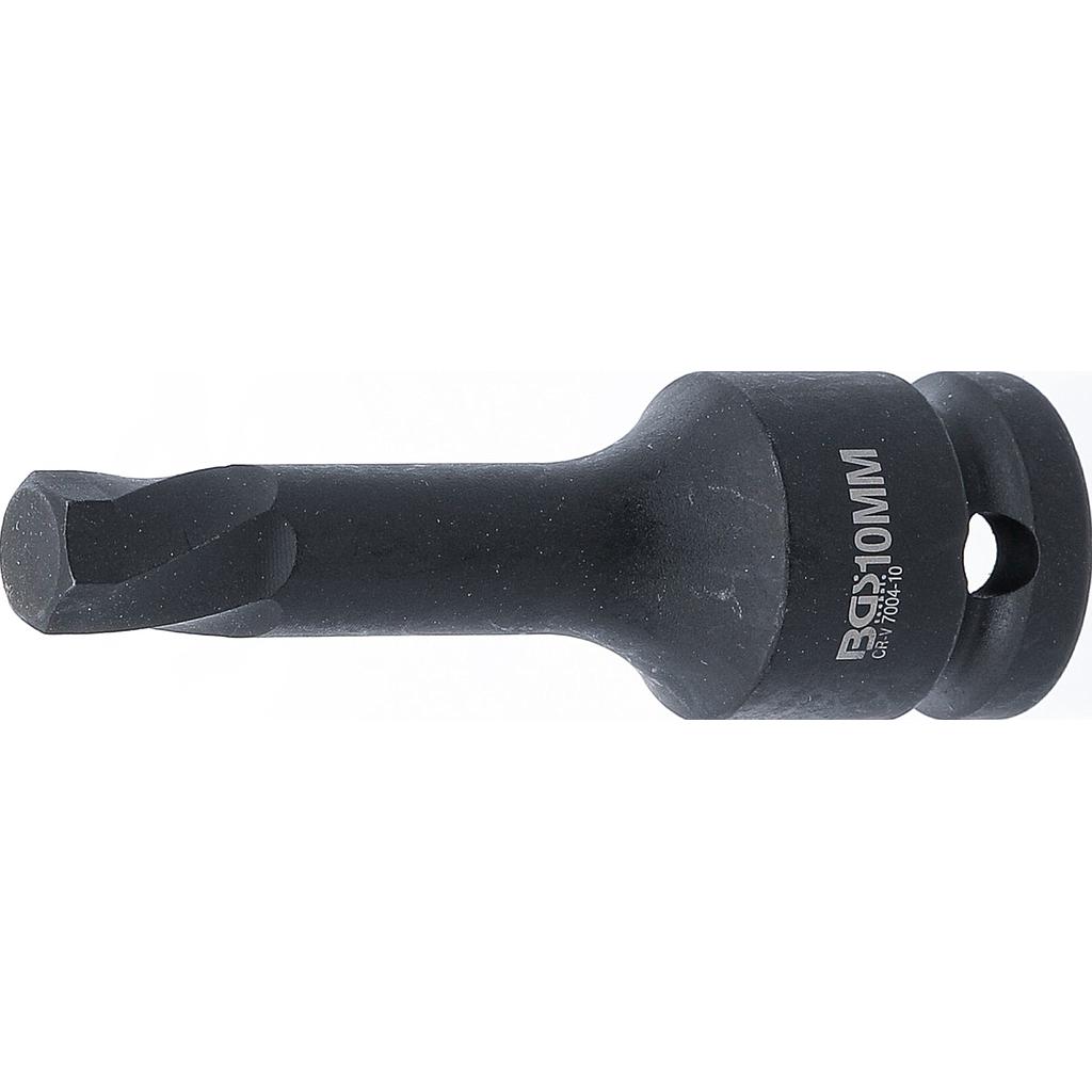 Schraubenausdreher | Antrieb Innenvierkant 12,5 mm (1/2&quot;) | für defekten Innensechskant 10 mm