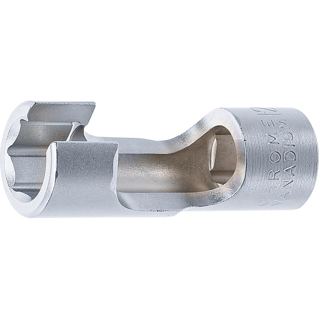 Spezial-Steckschlüssel-Einsatz, geschlitzt | Antrieb Innenvierkant 10 mm (3/8&quot;) | SW 12 mm