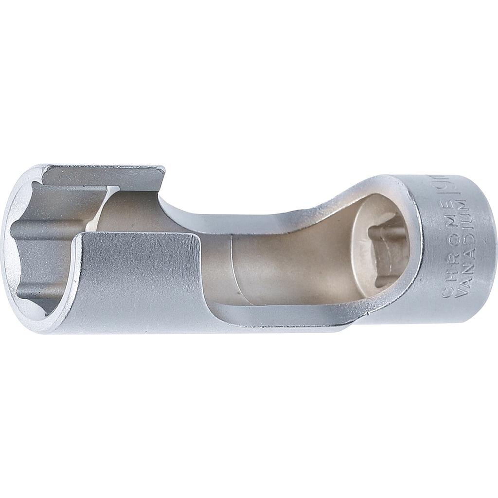 Spezial-Steckschlüssel-Einsatz, geschlitzt | Antrieb Innenvierkant 10 mm (3/8&quot;) | SW 19 mm