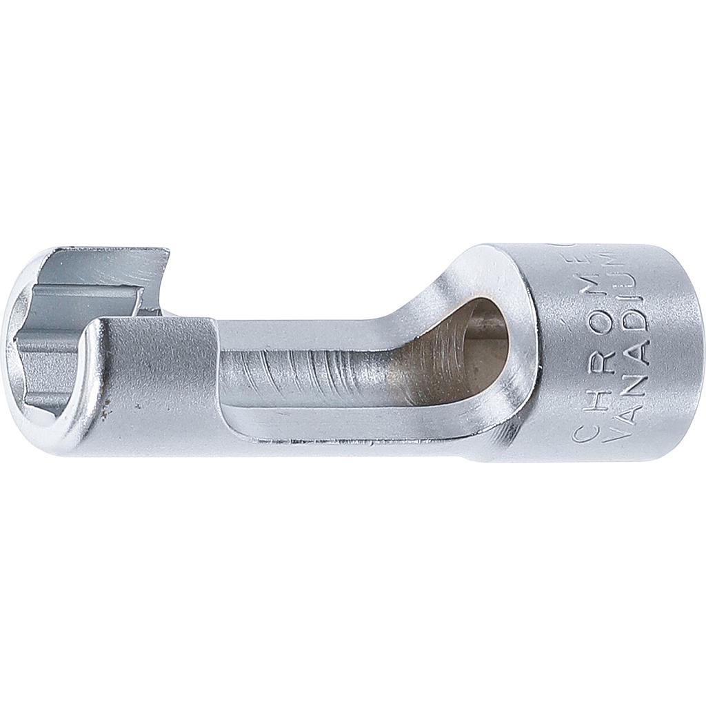 Spezial-Steckschlüssel-Einsatz, geschlitzt | Antrieb Innenvierkant 10 mm (3/8&quot;) | SW 9 mm