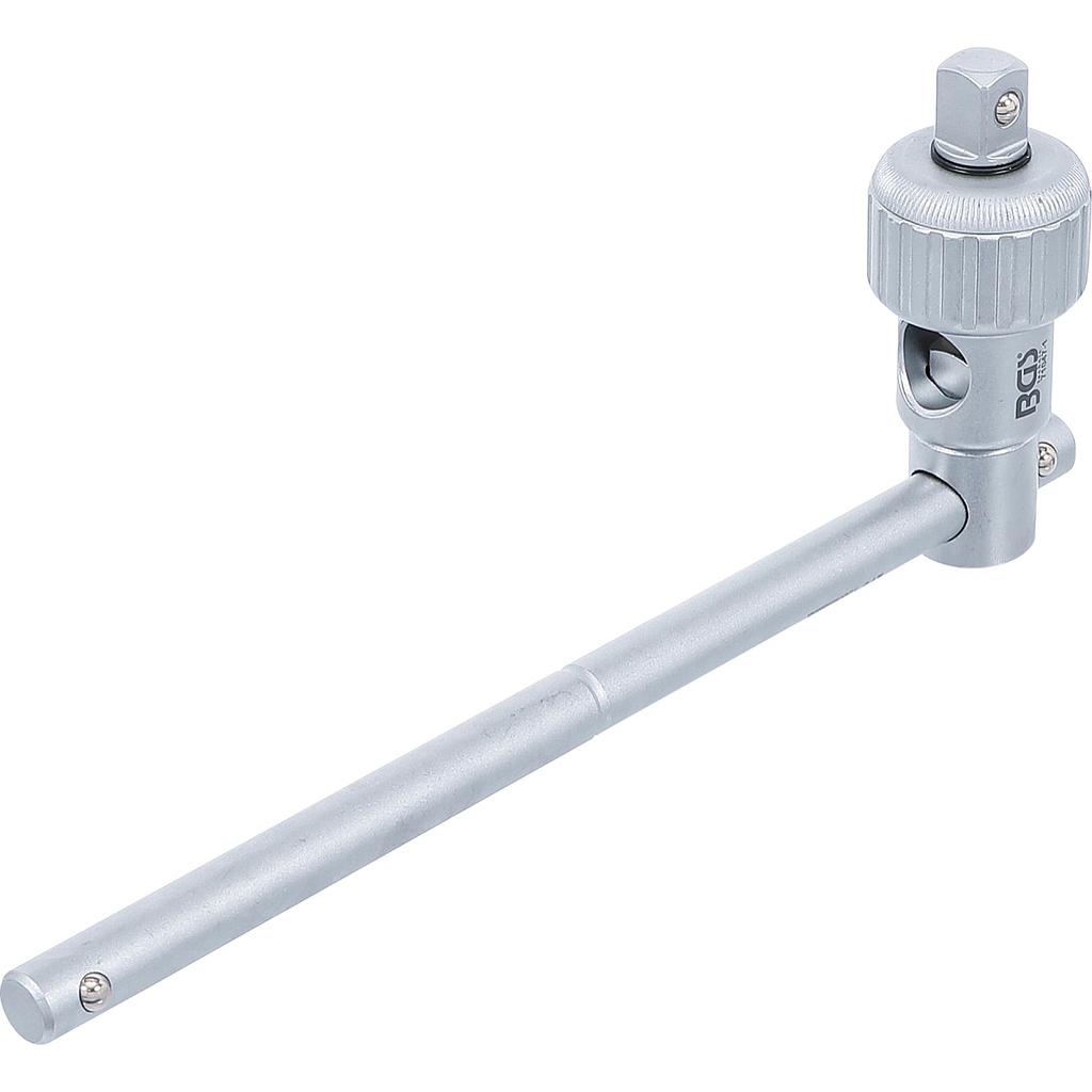 Steckschlüssel-Adapter mit Ratschenfunktion | mit Gleitgriff | Abtrieb 12,5 mm (1/2&quot;)