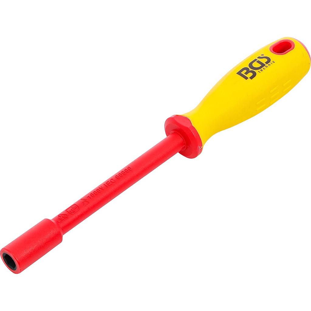 VDE-Steckschlüssel-Schraubendreher | Sechskant | SW 8 mm | Klingenlänge 125 mm