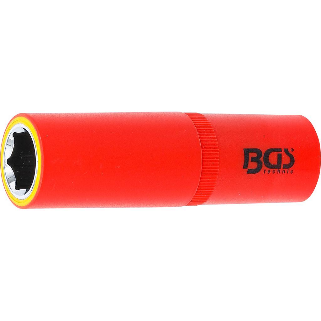 VDE-Steckschlüssel-Einsatz Sechskant | Antrieb Innenvierkant 12,5 mm (1/2&quot;) | SW 16 mm