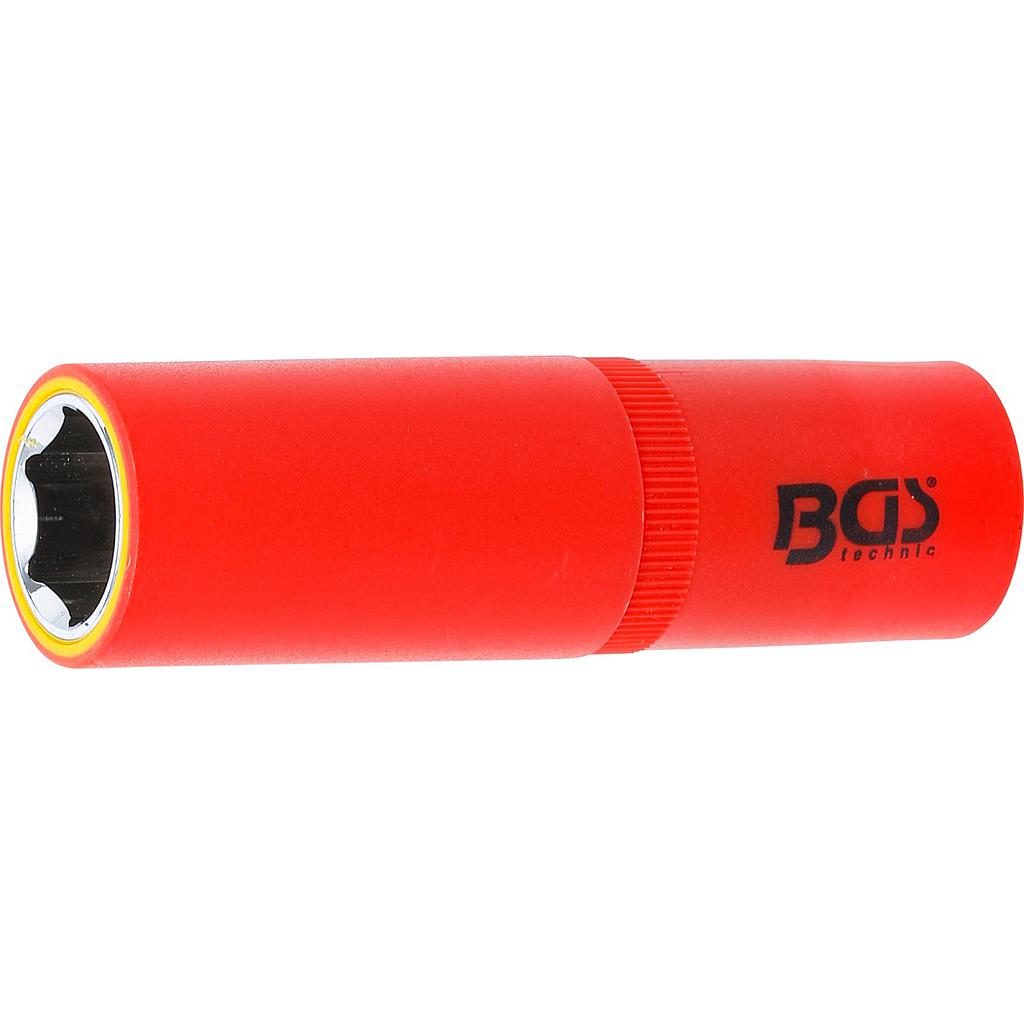 VDE-Steckschlüssel-Einsatz Sechskant | Antrieb Innenvierkant 12,5 mm (1/2&quot;) | SW 17 mm