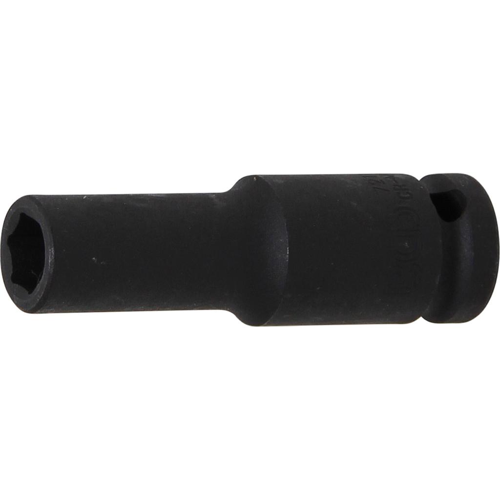 Kraft-Steckschlüssel-Einsatz Sechskant, tief | Antrieb Innenvierkant 12,5 mm (1/2&quot;) | SW 11 mm