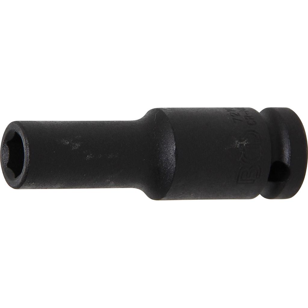 Kraft-Steckschlüssel-Einsatz Sechskant, tief | Antrieb Innenvierkant 12,5 mm (1/2&quot;) | SW 10 mm
