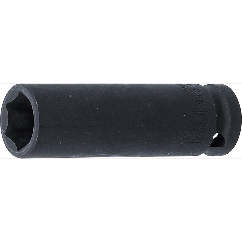 Kraft-Steckschlüssel-Einsatz Sechskant, tief | Antrieb Innenvierkant 12,5 mm (1/2&quot;) | SW 16 mm