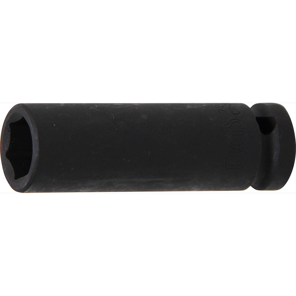 Kraft-Steckschlüssel-Einsatz Sechskant, tief | Antrieb Innenvierkant 12,5 mm (1/2&quot;) | SW 15 mm