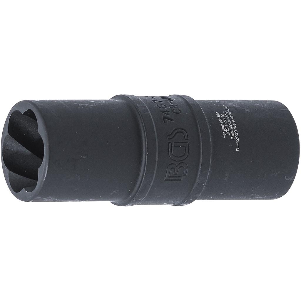 Kraft-Spezial-Schraubenausdreh-Wendeeinsatz 19 mm | 12,5 mm (1/2&quot;)