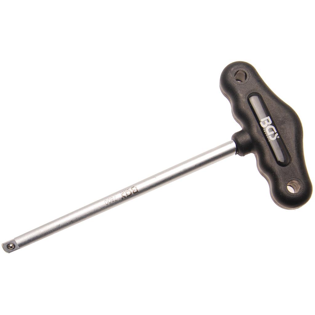 T-Griff | Abtrieb Aussenvierkant 6,3 mm (1/4&quot;) | 230 mm