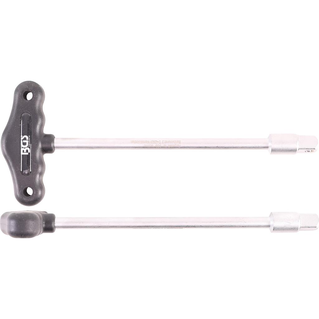 T-Griff | Abtrieb Aussenvierkant 12,5 mm (1/2&quot;) | 230 mm