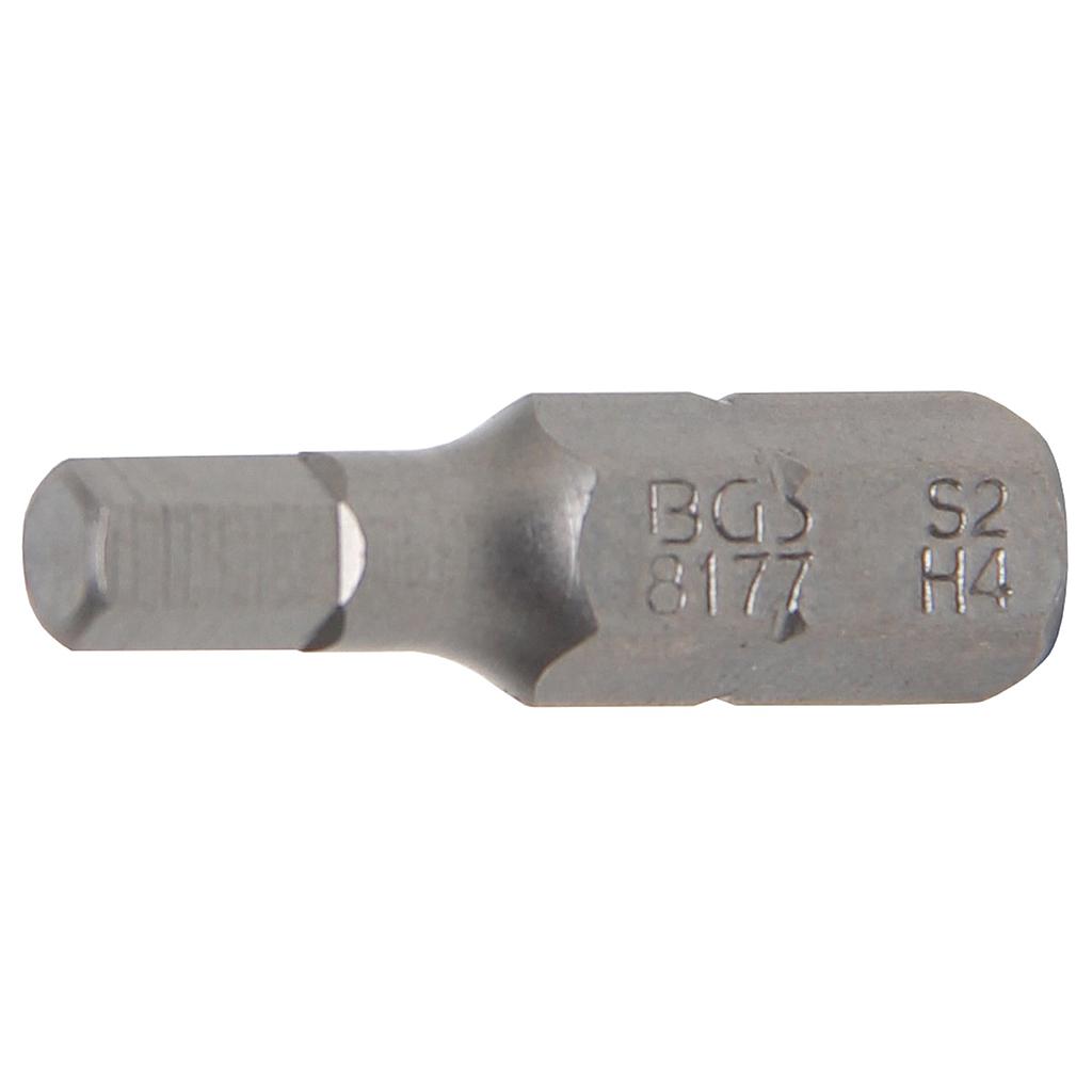 Bit | Antrieb Außensechskant 6,3 mm (1/4&quot;) | Innensechskant 4 mm