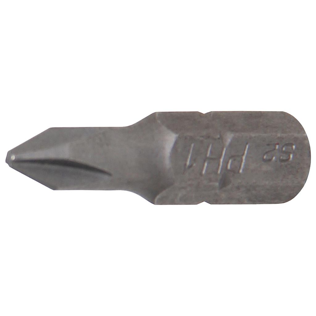 Bit | Antrieb Außensechskant 6,3 mm (1/4&quot;) | Kreuzschlitz PH1