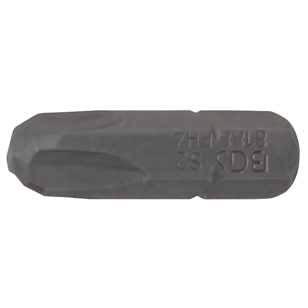 Bit | Antrieb Außensechskant 6,3 mm (1/4&quot;) | Kreuzschlitz PH4