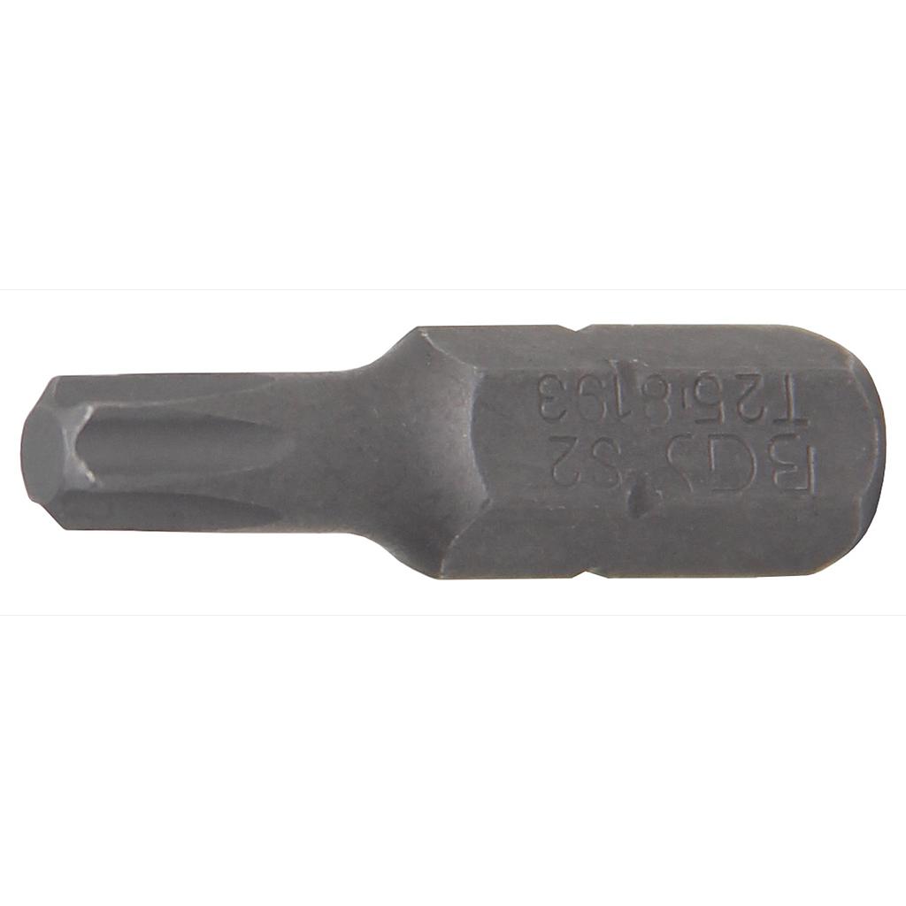 Bit | Antrieb Aussensechskant 6,3 mm (1/4&quot;) | T-Profil (für Torx) T25