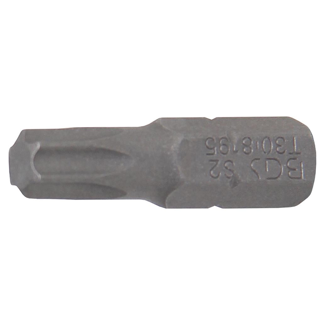 Bit | Antrieb Aussensechskant 6,3 mm (1/4&quot;) | T-Profil (für Torx) T30