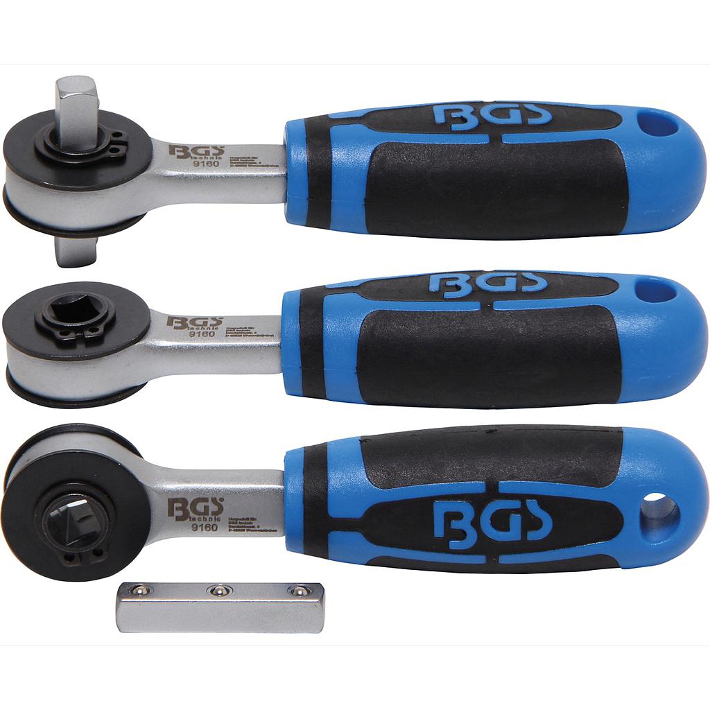 Durchsteckknarre | Abtrieb Innenvierkant 6,3 mm (1/4&quot;)