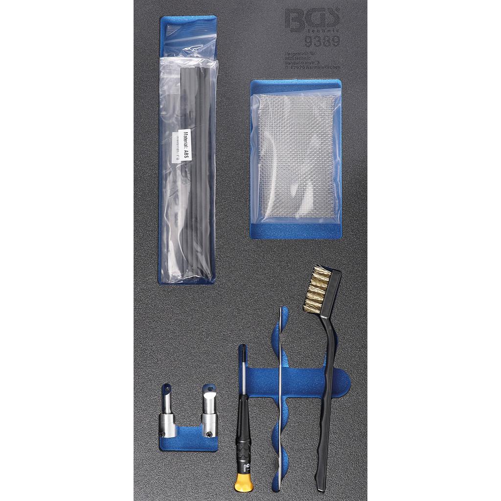 Werkstattwageneinlage 1/3: Verbrauchsmaterial | für Kunststoff-Reparatur-Satz Art. 9388