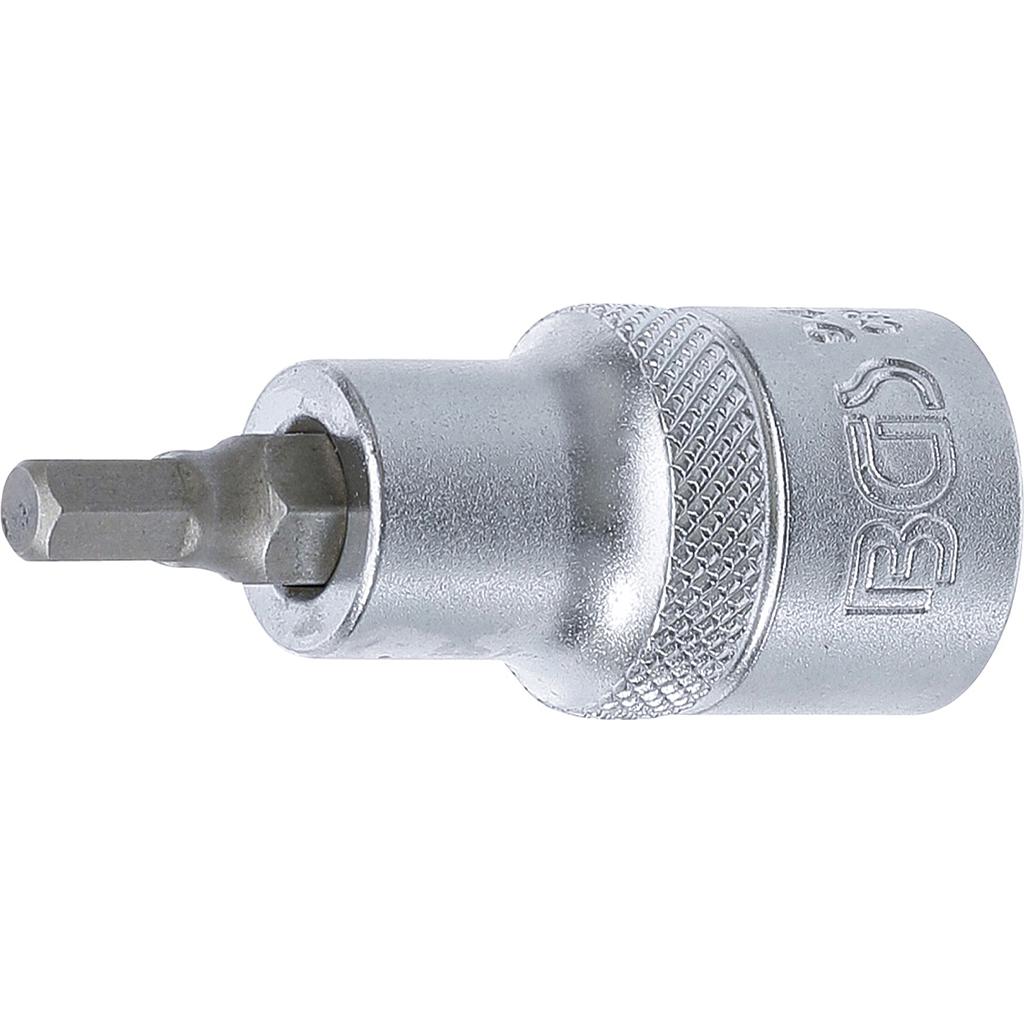 Bit-Einsatz | Antrieb Innenvierkant 12,5 mm (1/2&quot;) | Innensechskant 5,5 mm