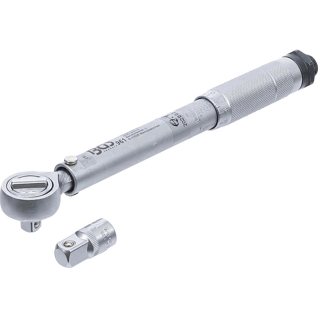 Drehmomentschlüssel | Abtrieb Aussenvierkant 10 mm (3/8&quot;) | 20 - 110 Nm