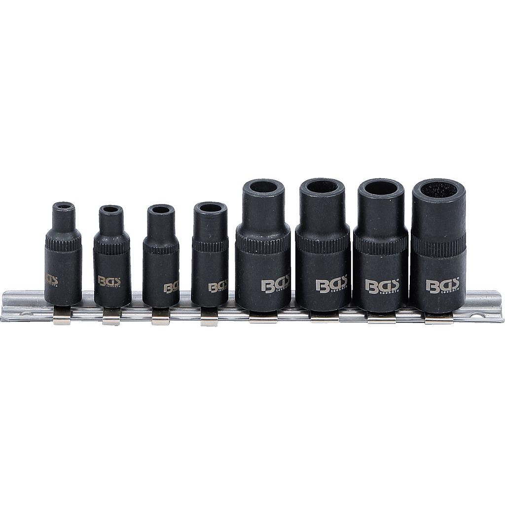 Gewindebohrer-Aufnahme-Satz | 6,3 mm (1/4&quot;) / 10 mm (3/8&quot;) | 8-tlg.