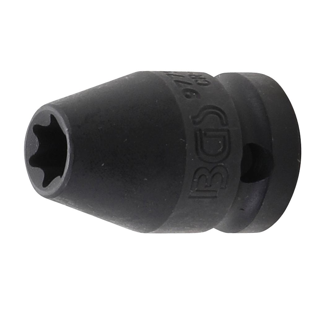 Kraft-Steckschlüssel-Einsatz E-Profil | Antrieb Innenvierkant 12,5 mm (1/2&quot;) | SW E12