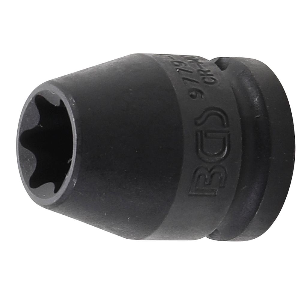 Kraft-Steckschlüssel-Einsatz E-Profil | Antrieb Innenvierkant 12,5 mm (1/2&quot;) | SW E18